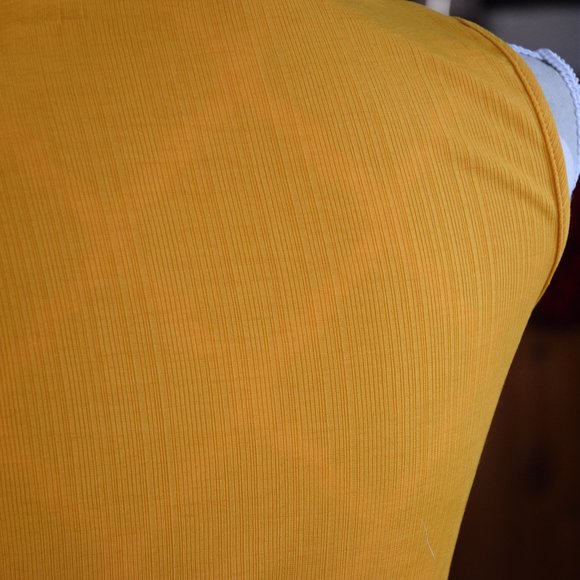 NWOT - Yellow mock neck top - Picture 3 of 6